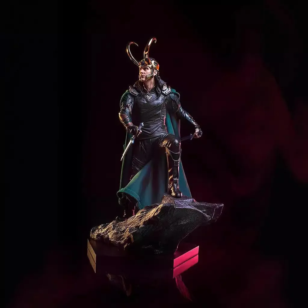 2024 Мстители Тор 3 Рагнарок Локи 1/10 статуя сцена битвы Loki для подарка-сюрприза