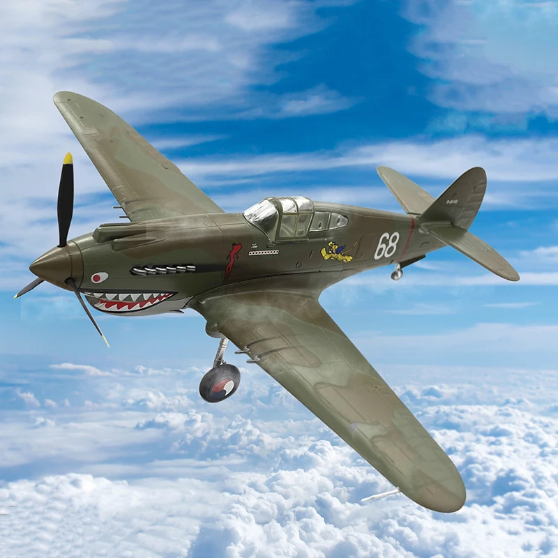 

Модель в масштабе 1:72, американские строительные Летающие тигры, боевой мир, вария, самолет, статическая имитация, украшение, подарок, коллек...