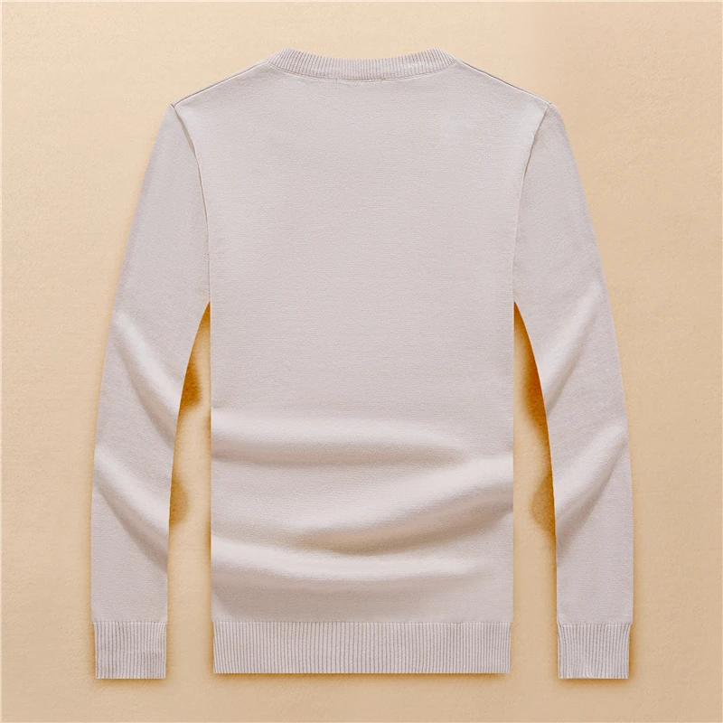 Men Alligator  V-neck Cotton Sweater Autumn Winter Jersey Jumper Hombre Pull Homme Hiver Pullover Men Knitted Sweaters