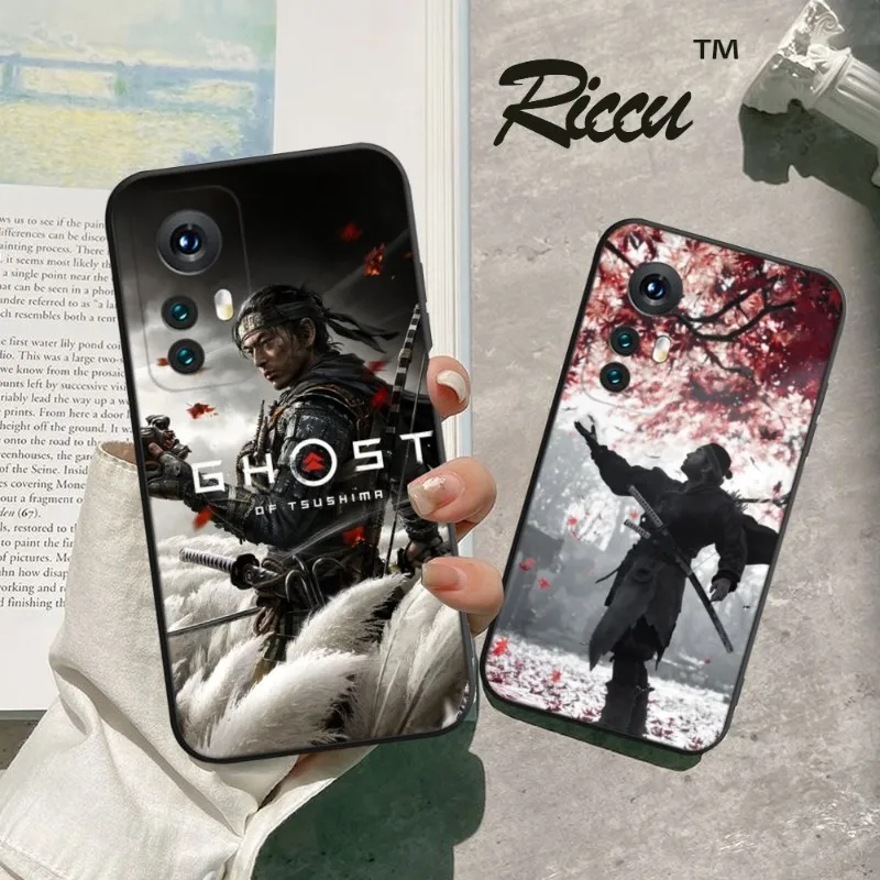 

Ghost Of Tsushima Phone Case For Xiaomi Redmi Note 11 10 9C Pro 10X K20 Back Soft Cover Note 9A K40 K30S Cover