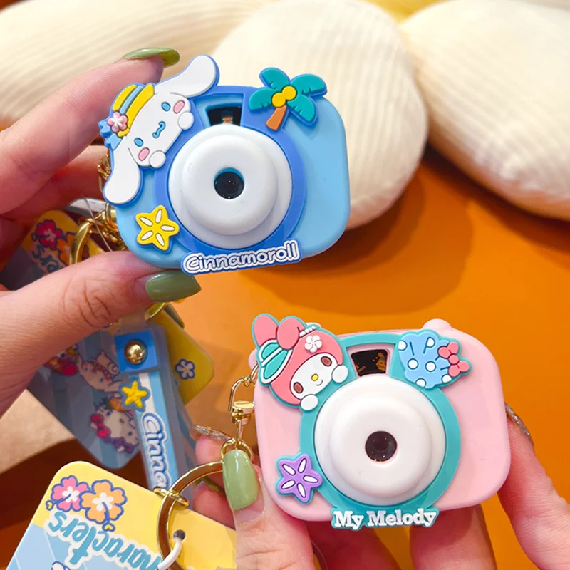 Новинка брелок HelloKitty Kawaii Sanrio Kuromi Mymelody мультфильм креативная камера студенческий