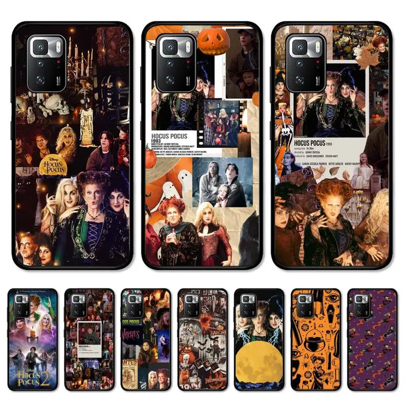 

Disney Hocus Pocus Phone Case For Redmi 9A 8A 7A 7A 7 6A 5A 5 Plus 4X S2 GO K20 K30 6 Note 8 9 Pro Cover