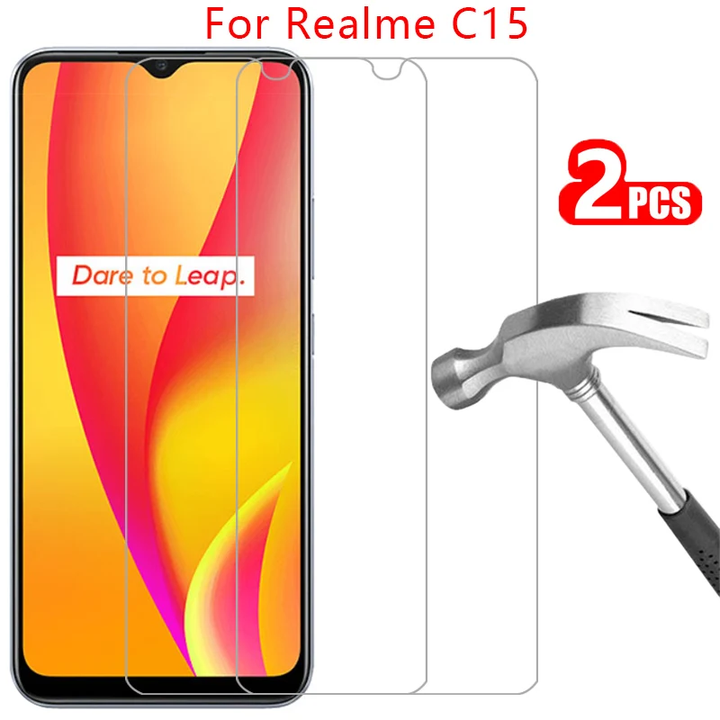 

Закаленное стекло для realme c15 Защитное стекло для экрана protector на realmec15 c 15 15c пленка realmic15 realmi reame relme real me