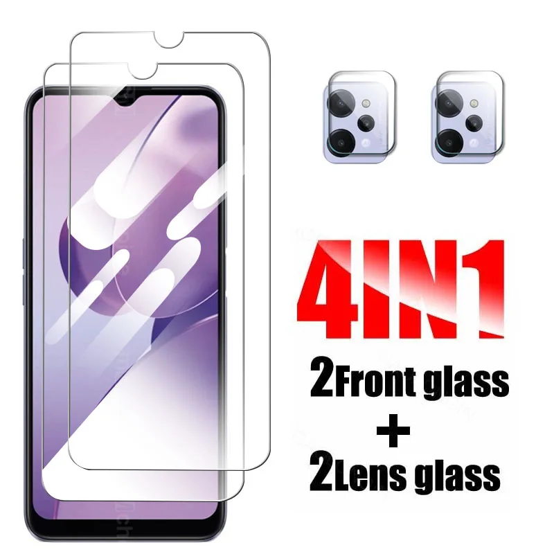 

Закаленное защитное стекло 4 в 1 для объектива камеры Realme C31