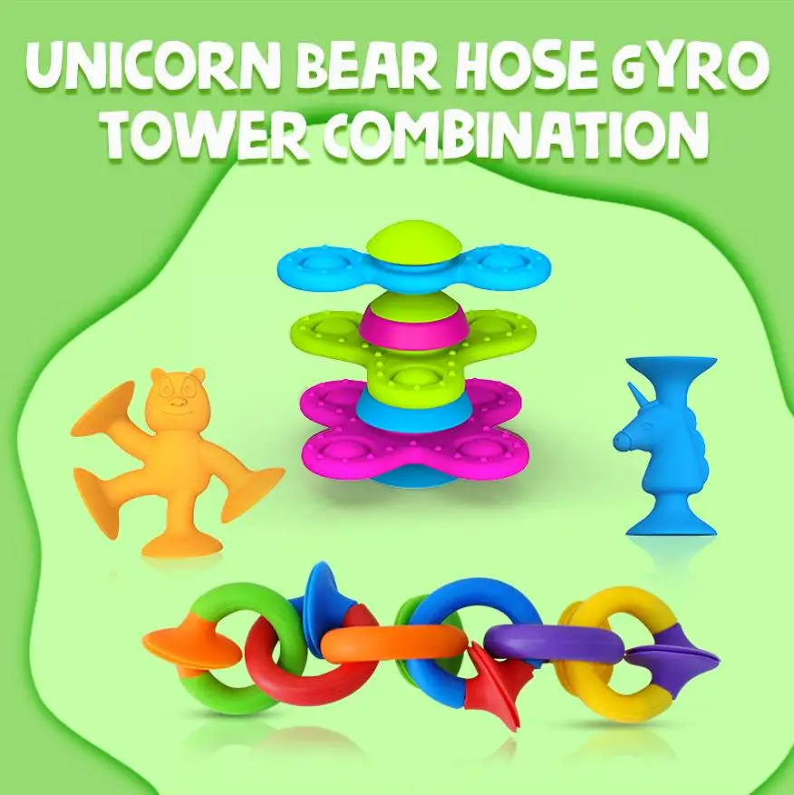 Детские сенсорные игрушки бруксизм развивает интеллект игрушка на присоске для