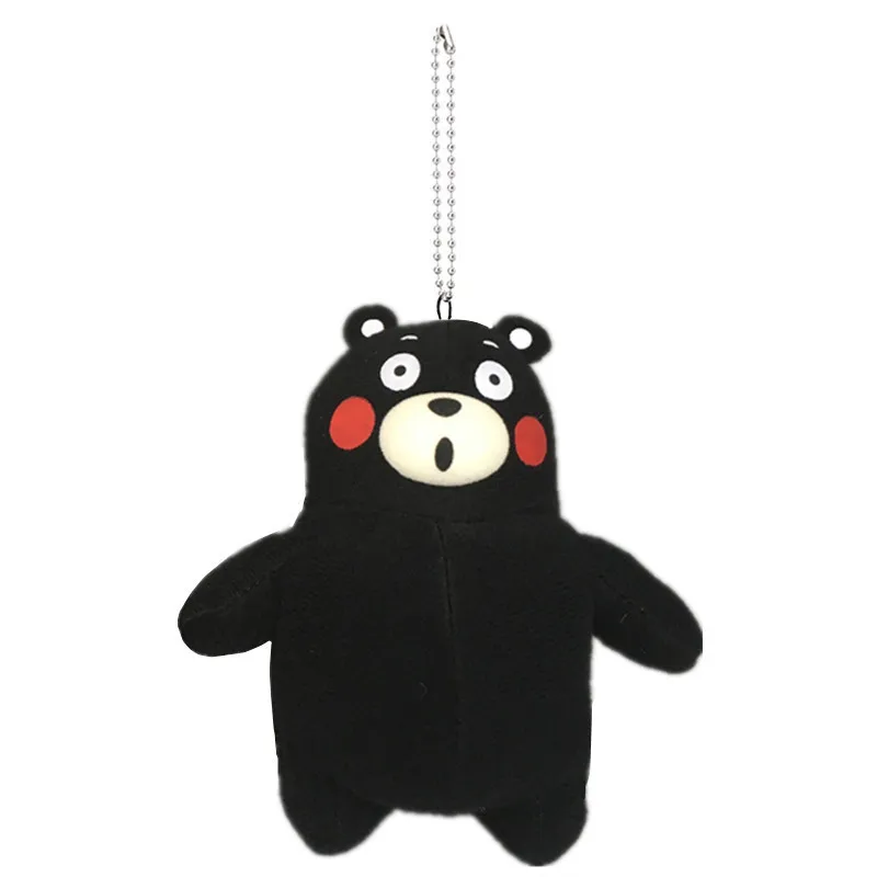Милые японские под названием Kumamon брелок с плюшевым медведем Kawaii Плюшевые