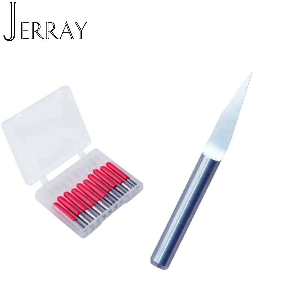 

10/15/20 градусов 2D 3D фреза из карбида вольфрама V-образная гравировальная бита для печатных плат Фреза с ЧПУ для акрилового дерева ПВХ D3.175 4 6