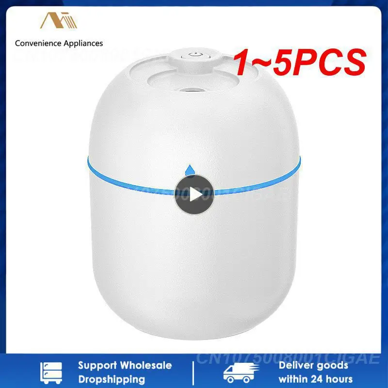 

1~5PCS Portable Air Humidifier USB Desktop Ambient Humidifier Indoor Air Atomization Humidifiers Diffuer Mute Spray