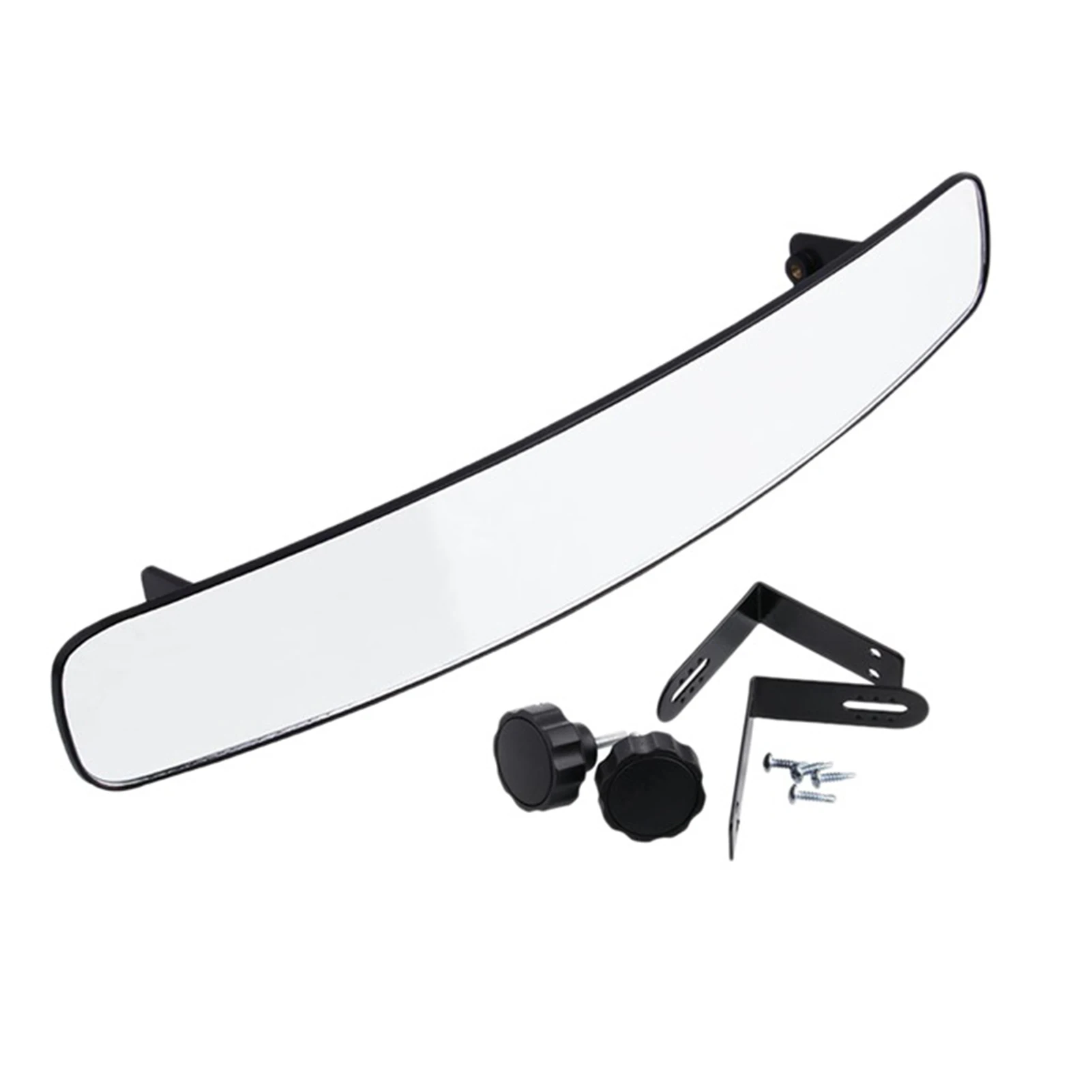 

Outdoor Styling Driving Convex Clear Panoramic ABS Replacement Parts Golf Cart Safety Extra Wide Rear View Mirror Universal