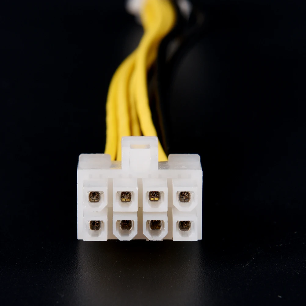 1 pcs 15cm ATX 4 Pin Male to 8 Female EPS CPU Power Converter Cable Lead Adapter 12V | PC Hardware Cables &amp Adapters