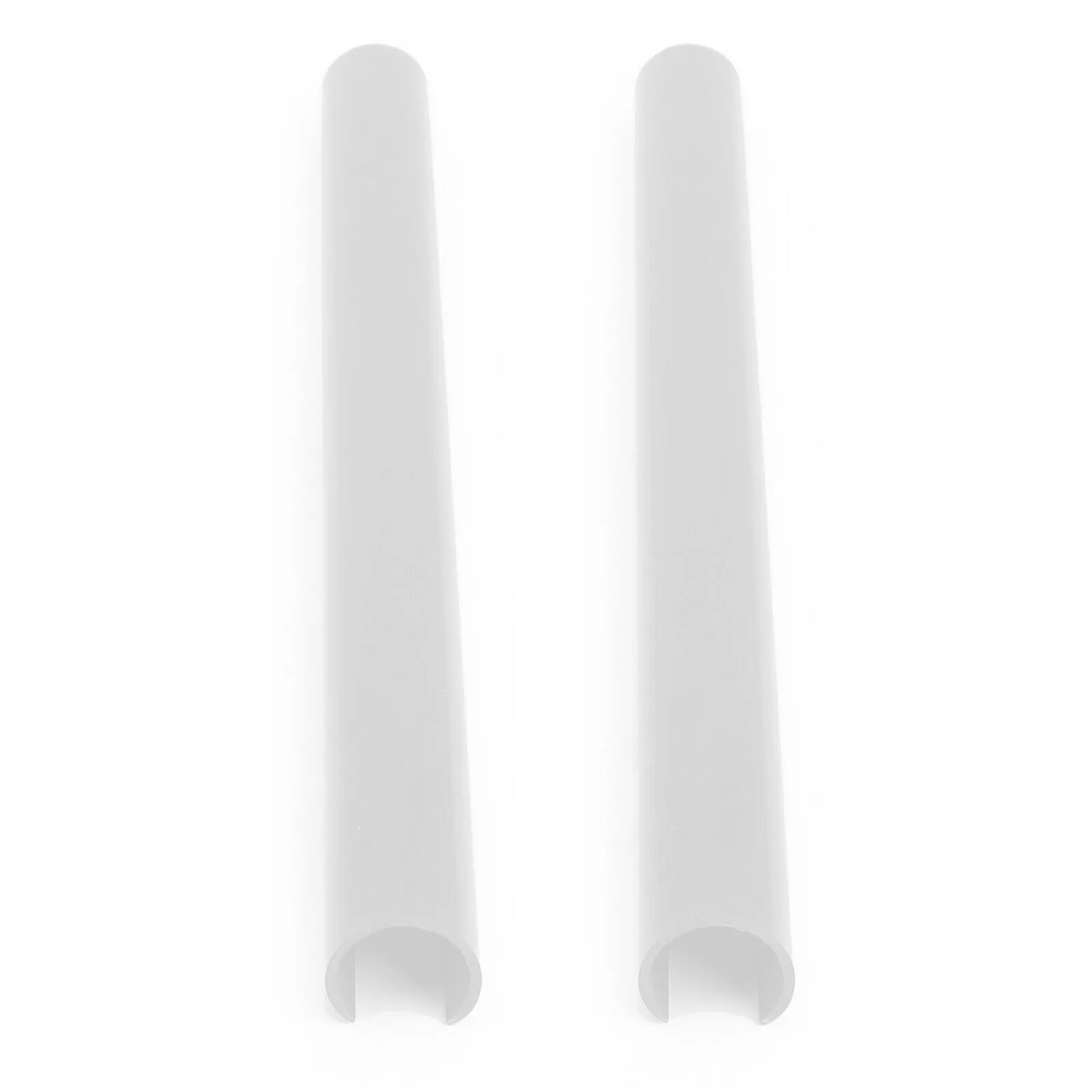

Support 2 Pcs Grille Trim Strips V Brace White Front Grille Trim Strips