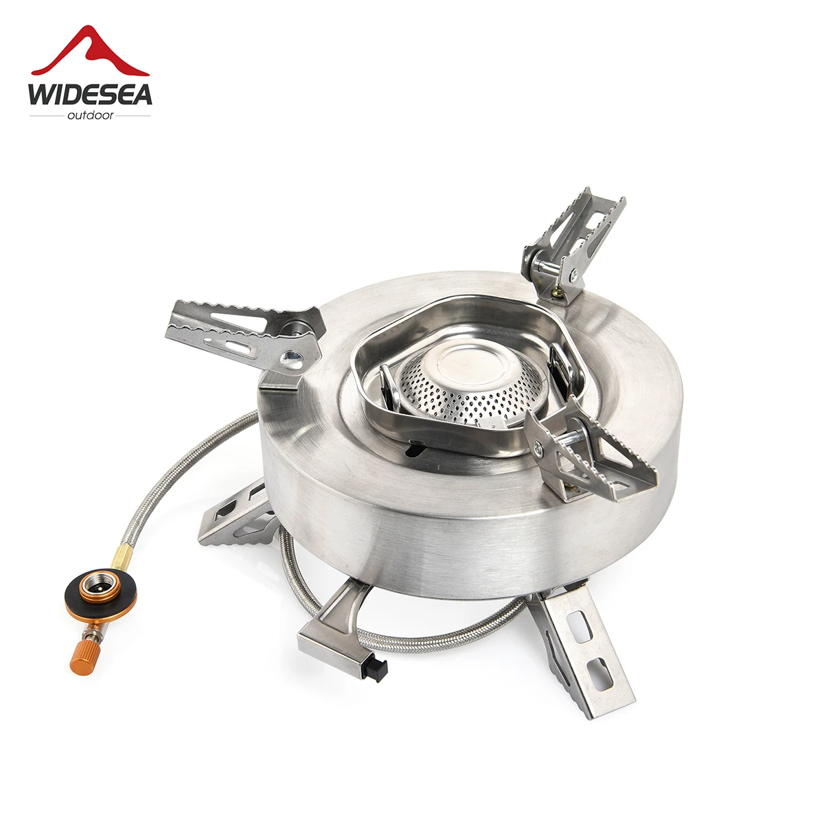 

Widesea Camping Tourist Burner Gas Stove Outdoor Cookware Portable Furnace Picnic Barbecue Equipment Tourism Supplies Big Power