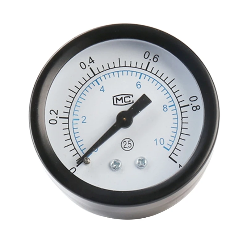 

50mm 0-10bar/0-1Mpa Air Compressor Pneumatic Hydraulic Fluid Bar 1/4NPT Thread DropShipping