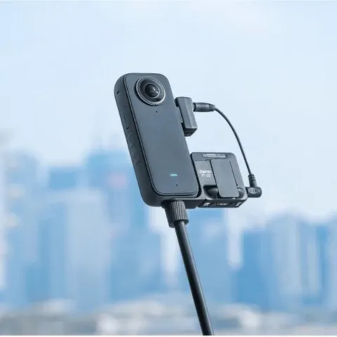 Адаптер для микрофона Insta360 One X3, адаптер для микрофона, адаптер для камеры Type-C и 3,5 мм, аудио интерфейс, поддержка зарядки, аксессуары для камеры