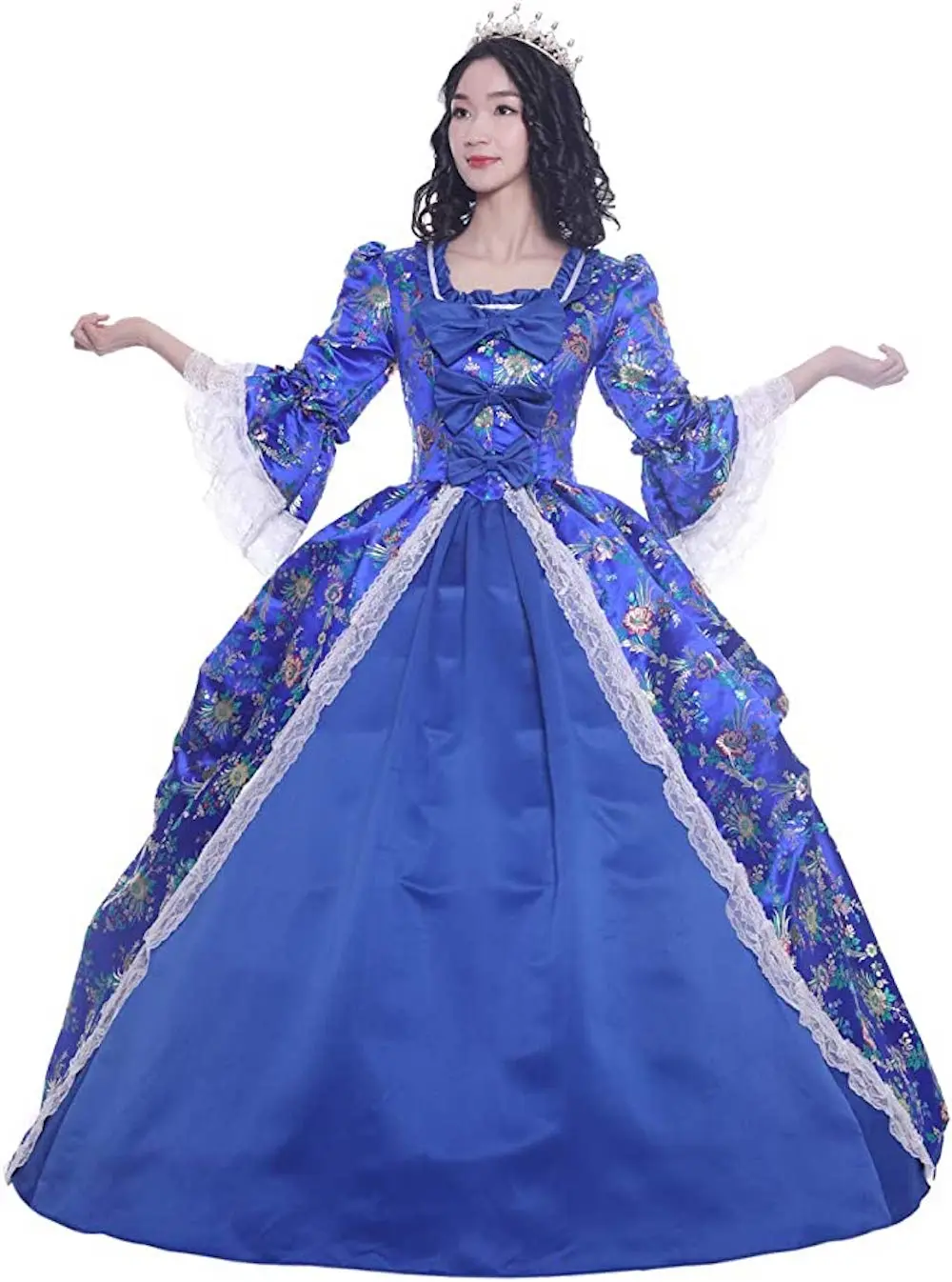 KEMAO 18th Century Renaissance Historical  Period  Evening Dresses High-end Court Rococo Baroque  Marie  Antoinette Ball Gown