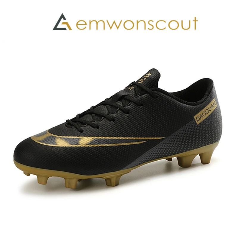 

Large Size Long Spikes Soccer Shoes Outdoor Training Football Boots Sneakers Ultralight Non-Slip Sport Turf Soccer Cleats Unisex