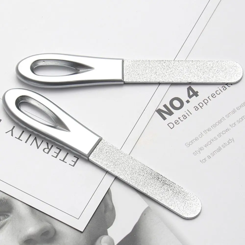 

Double Side Grinding Rod Metal Frosted Surface Stainless Steel Nail Art Tools Manicure Pedicure Scrub Nail File