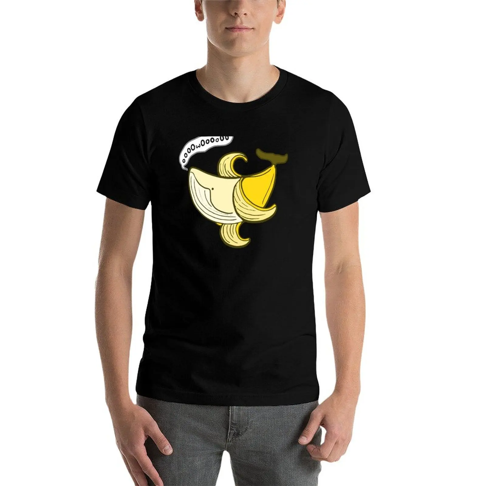 Фото Футболка Humphrey the Banana Whale с классическим принтом и короткими рукавами №4