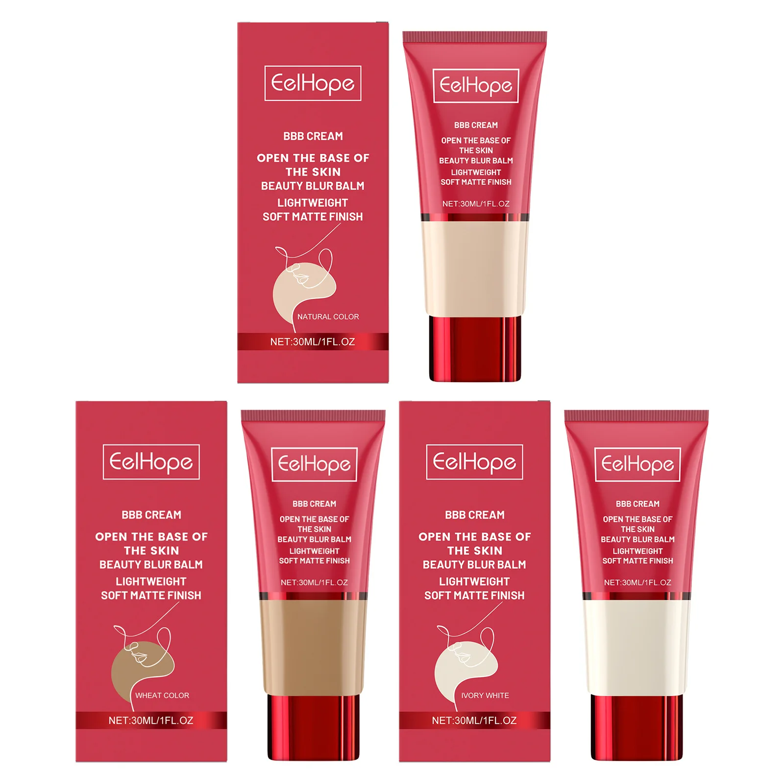 Увлажняющая основа BB-крем контроль жирности долговечная водостойкая полное