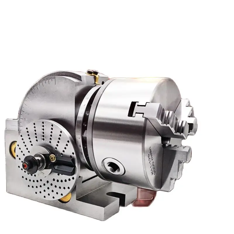 

BS-0 4 inch 5 Precision Milling Machine Indexing Head Rotary Table Vertical And Horizontal Universal Indexing Head Precision