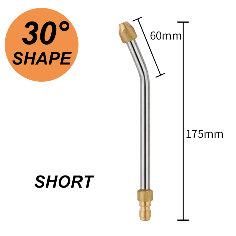 

Многоугловая металлическая струйная трубка Kaikarai для мойки высокого давления