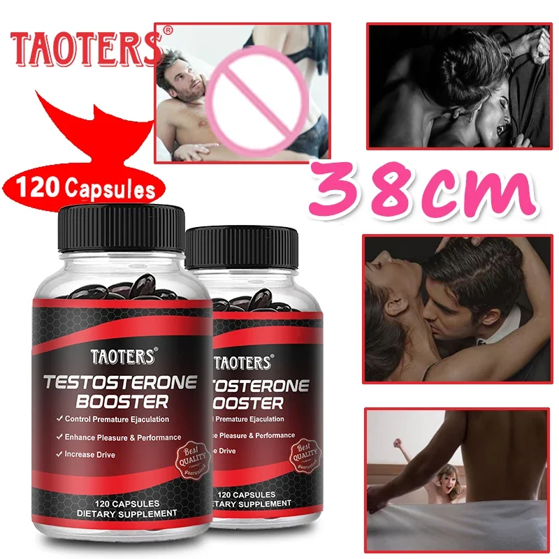 

Taoters Male Testosterone Booster - Helps Improve Performance, Reduce Fatigue, Increase Muscle Energy and Endurance