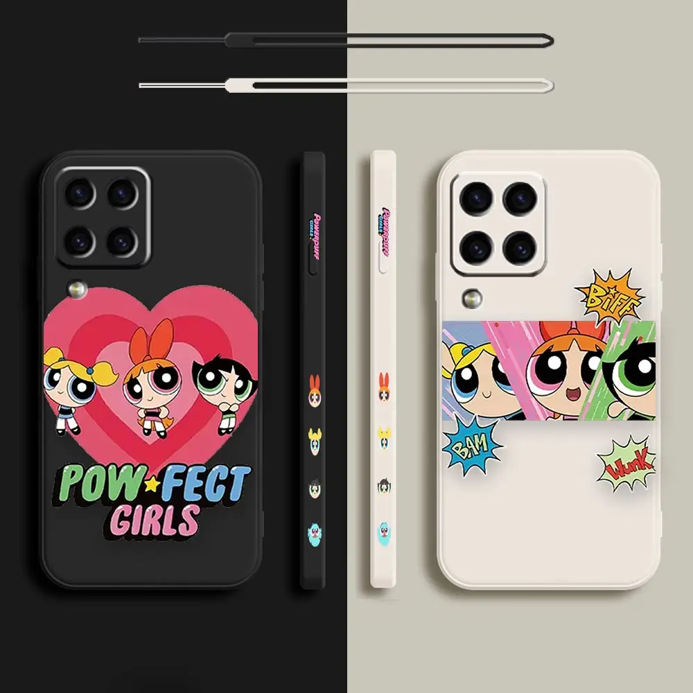 

Cute Girl The Powerpuff Girls For Samsung A50 A30 A20S A10S A10 Note 20 10 9 M32 M22 M12 M32 M40S M80S M60S 21 Pro Plus 5G Case