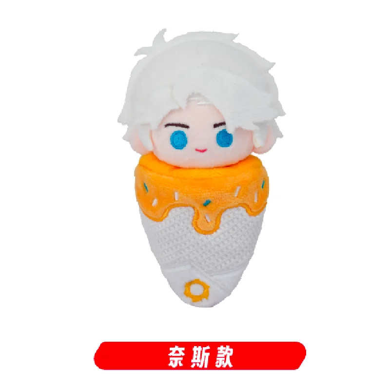 Новый оригинальный плюшевый брелок для ключей серии Be Hero X Ice Cream Lin Ling Queen Lucky Qing, подвеска для косплея, брелок для ключей Maumet, кукольный подарок (art.: 3920d34fbf13e) - 3920d34fbf13e