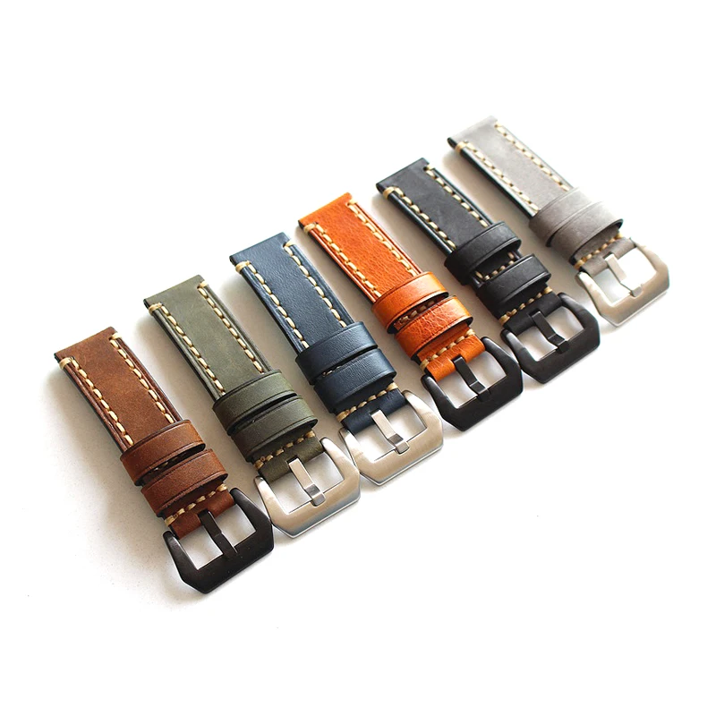 Ремешок из натуральной кожи для часов высококлассный браслет телячьей в стиле