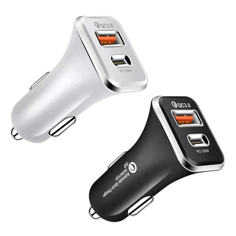 

Quick Charge for QC 3.0 36W USB Fast Car Charger PD 20W for Phone Tablet
