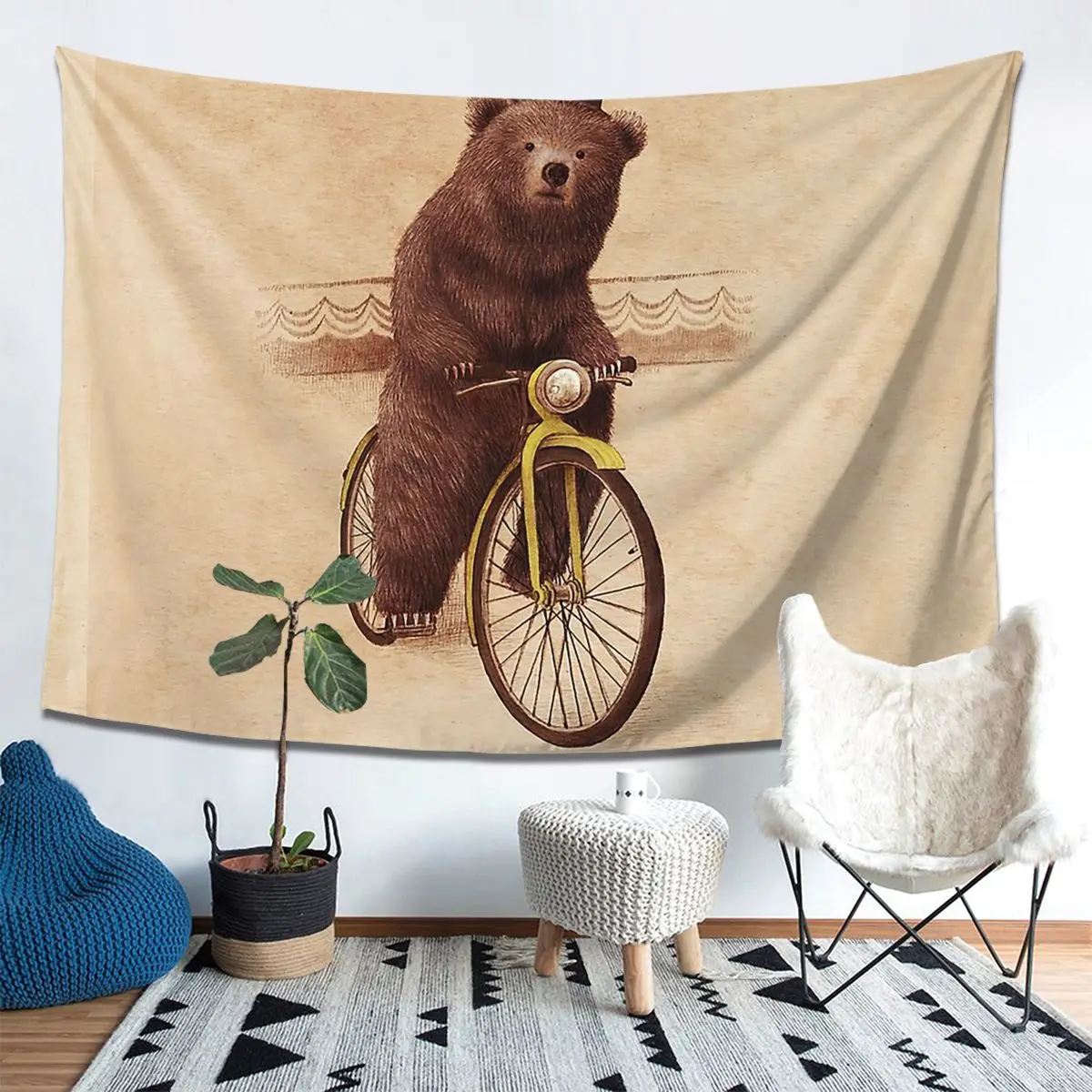 

Настенные подвесные гобелены Barnabus в эстетическом стиле для гостиной, спальни