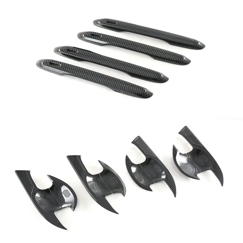

Carbon Fiber Exterior Door Handle Cover&Door Bowl Trims For Lexus NX260 NX350H 2022 Car Sticker Outside Accessories