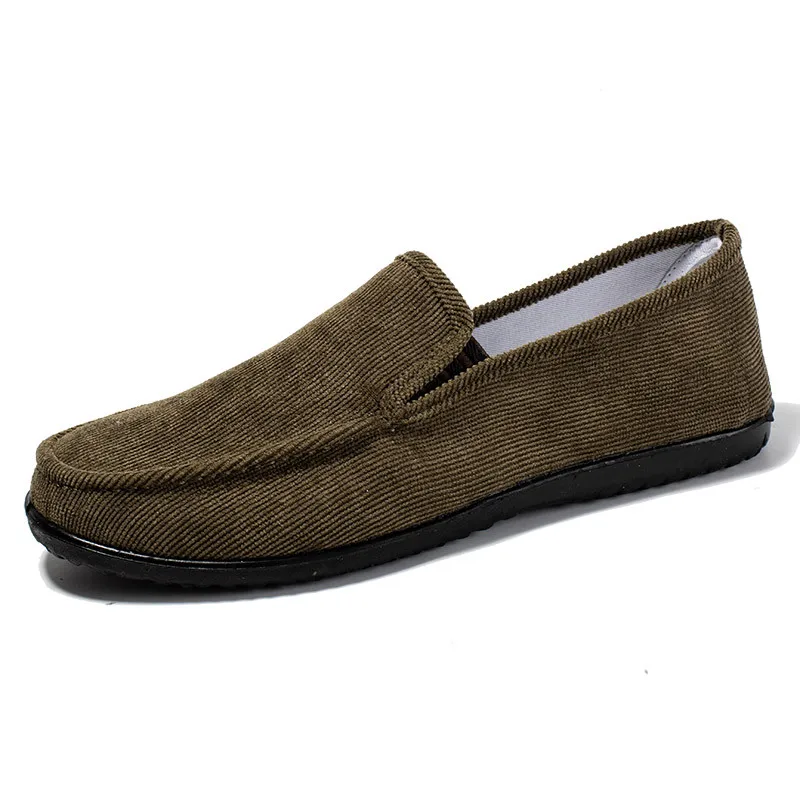 

2022 Spring New Men Shoes Soft Breathable Men Casual Shoes Light Slip-on Peas Shoes