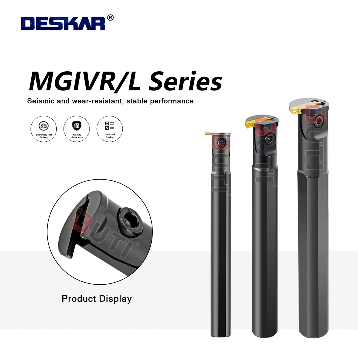 

DESKAR стержень для обработки канавок MGIVR2016-3