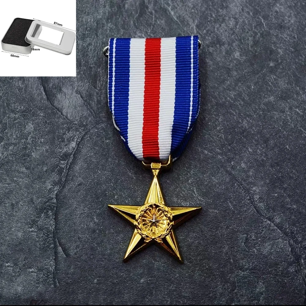 

Серебристая звезда Вторая мировая война значок