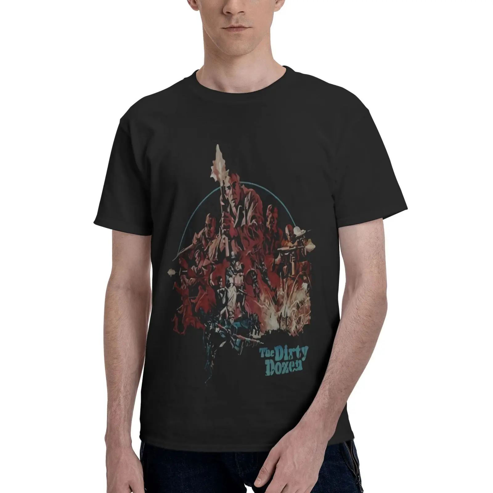 

Мужская футболка с принтом "Грязные дюжины Чарльза Бронсона эргнезда" 5619, мужская рубашка, футболки, мужские топы, блузка