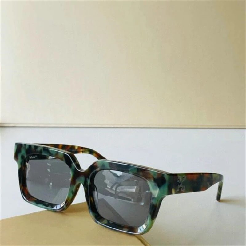 

ZOWENSYH 2022 темно-зеленые Квадратные Солнцезащитные очки в оправе женские роскошные квадратные фирменные очки унисекс в коробке