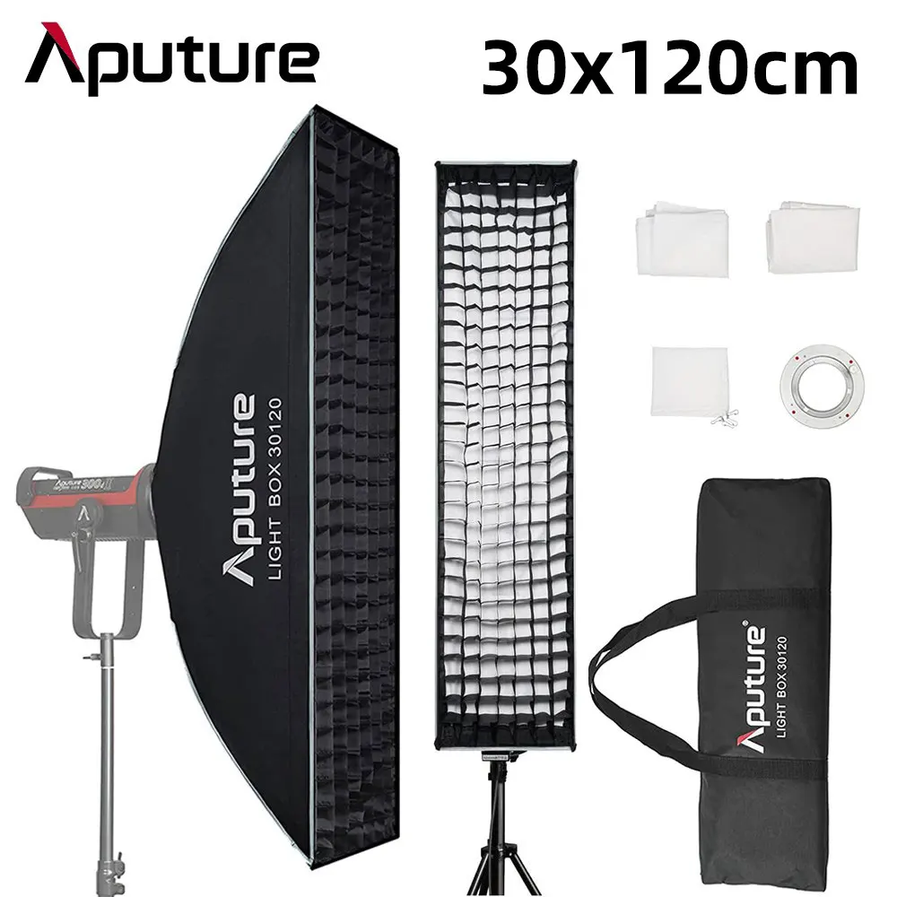 Свет Aputure Box 30120 квадратный софтбокс стандартное Крепление Bowens для LS120dII 300dII 300x Amaran