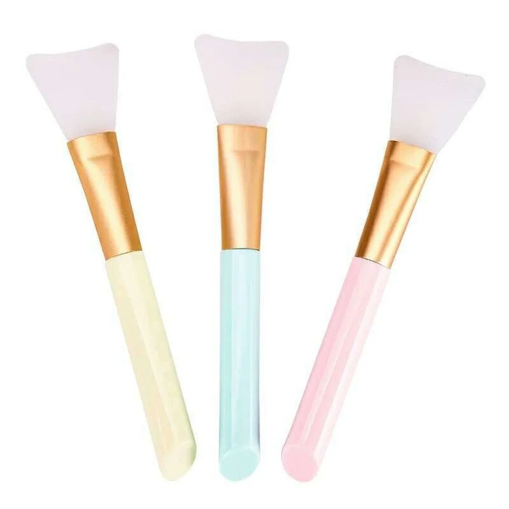 1 шт. Мягкая силиконовая кисть для лица 5 цветов |