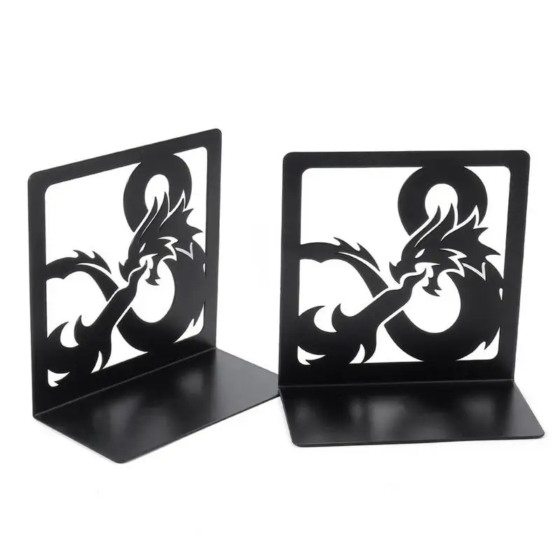 

Book Ends Universal Metal Bookends For Shelves Heavy Duty Metal Non-Skid Bookend Supports Book Shelf Holder