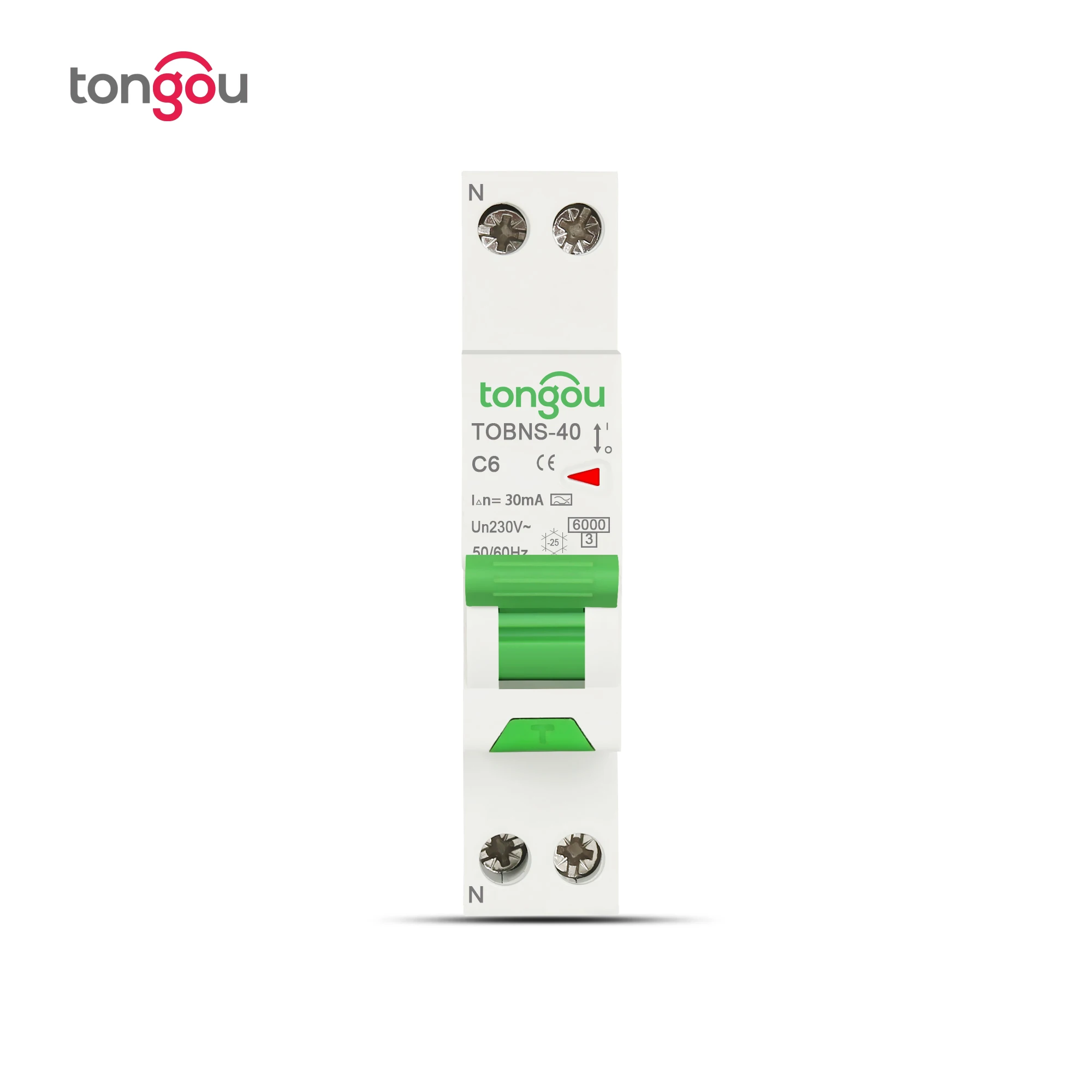 Автоматический выключатель остаточного тока с защитой от перегрузки по току и