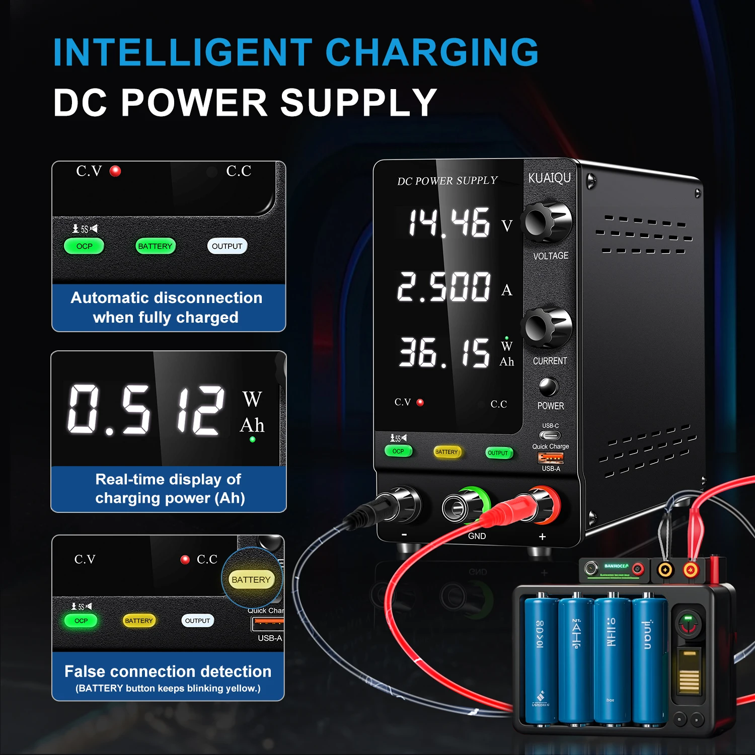 Регулируемый цифровой дисплей Nice-Power 30 В 10 А