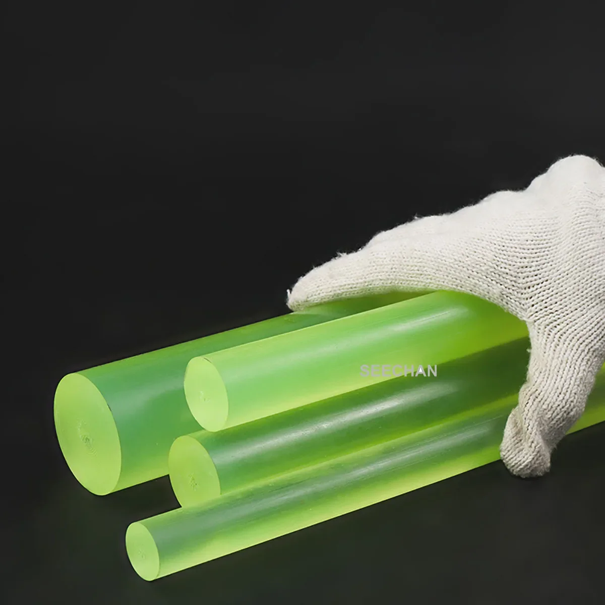 

Желтые твердые полиуретановые стержни 500 мм