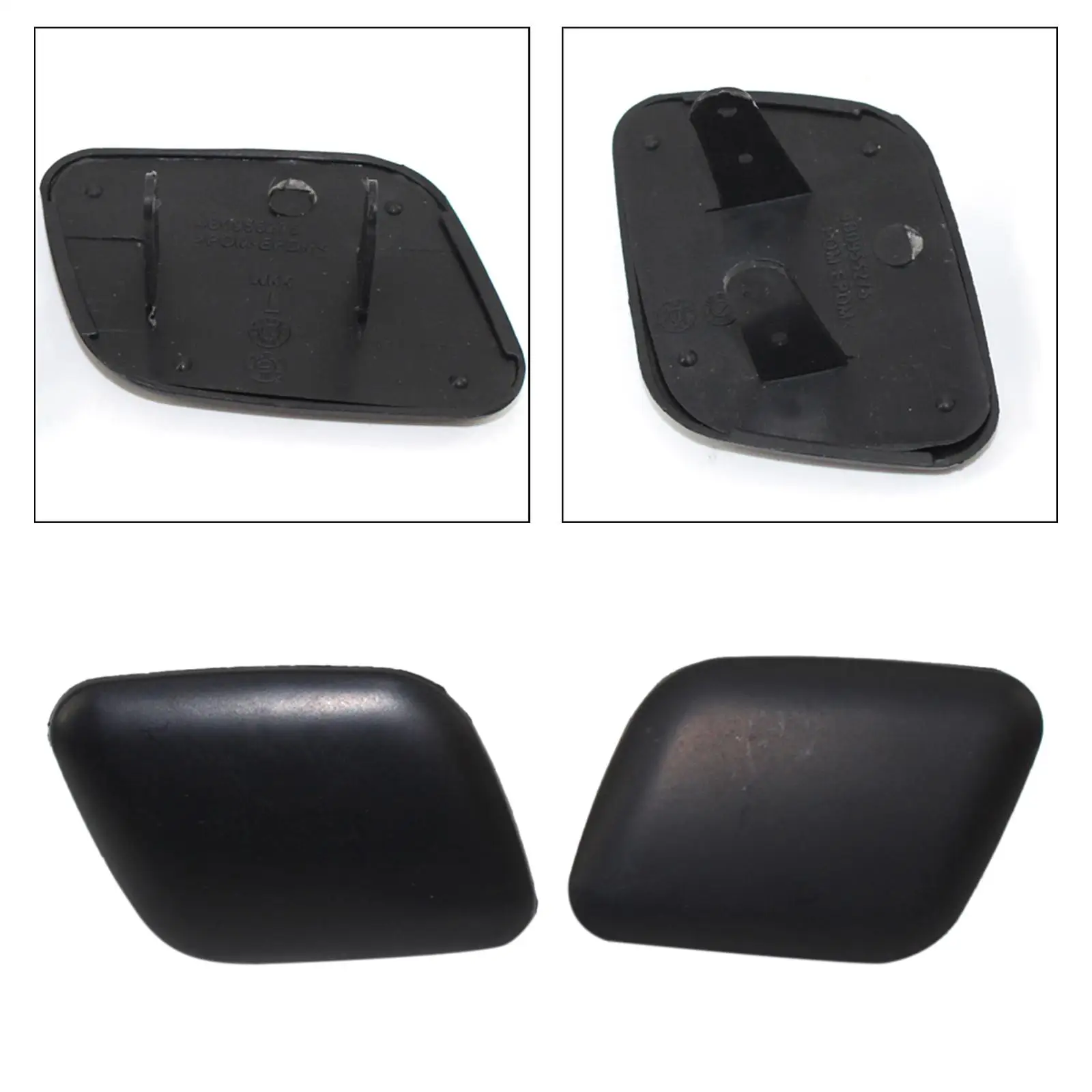 

Черная насадка омывателя передней фары автомобильного бампера, запасные части для замены фары 4B0 955 275 для Audi A6 C5