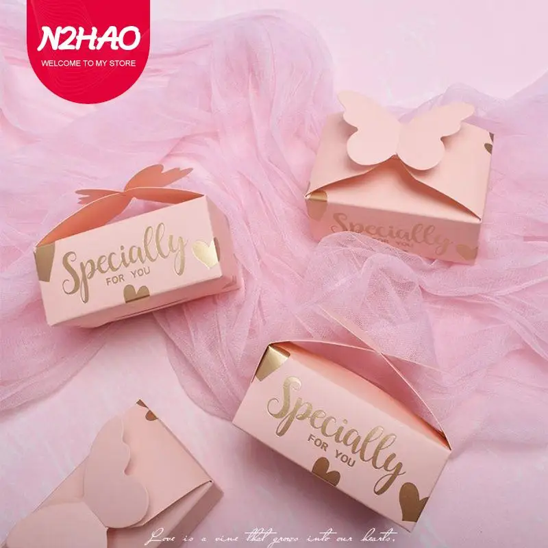 

10pcs Gift Box Packaging Envelope Shape Wedding Gift Candy Box DIY Favors Birthday Party Christmas Jelwery Decoration Candy Box