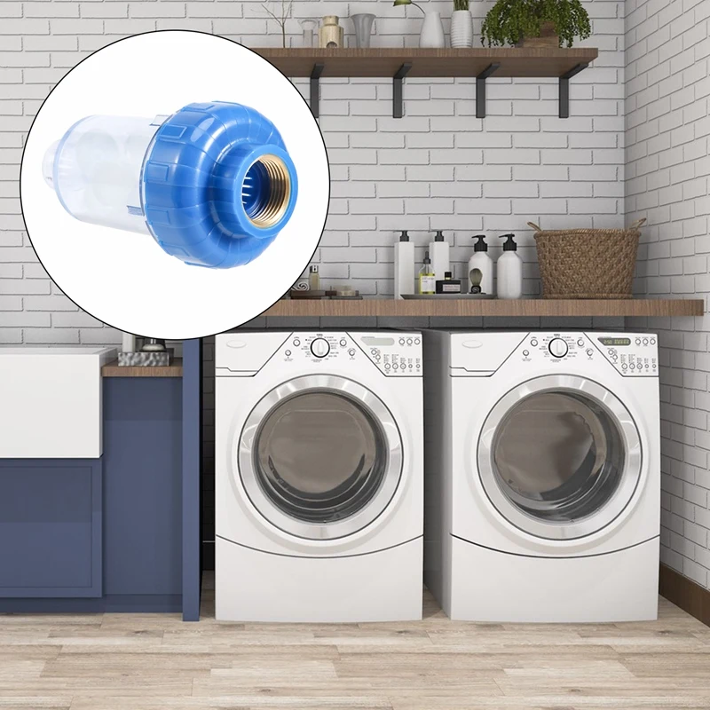 Фильтр для водопроводной воды очиститель стиральной машины бытовой простой в