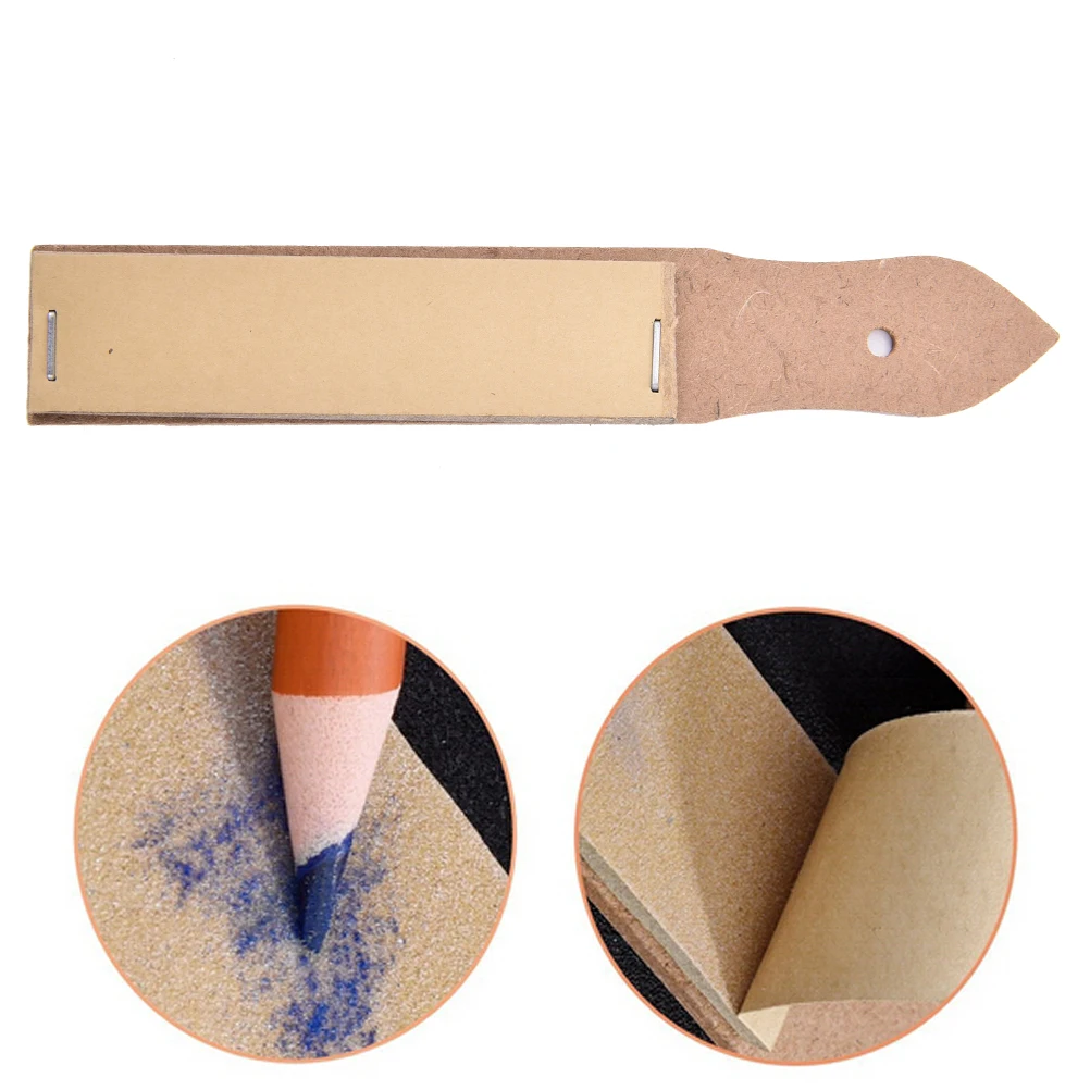 

1PC Praotable Sandpaper Pencil Pointer Sharpener Pointer Sand Paper DIY Drawing Art Drawing Hot Sale