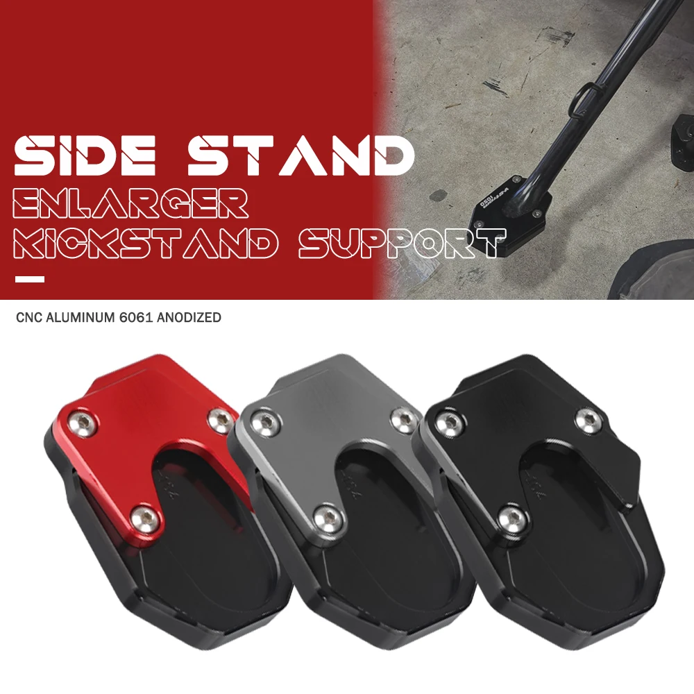 

2023 Side Stand Enlarge Plate Kickstand Extension FOR SUZUKI GSX-S1000F GSX-S1000S Katana GSX-S1000 GT GSX-S950 GSX-S750 GSX-8S