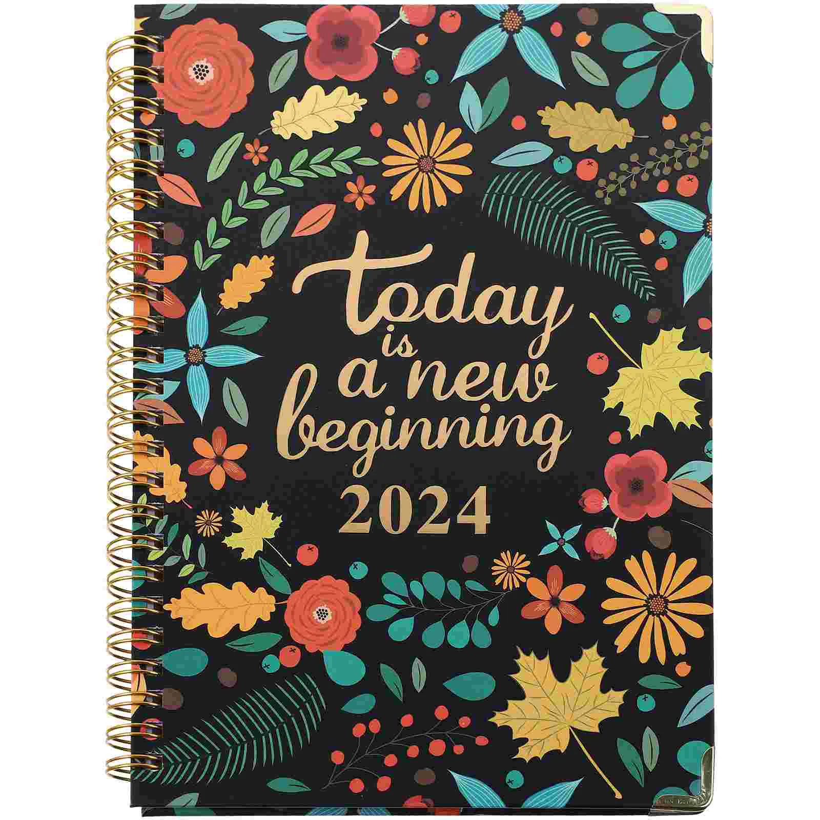 

Planning Notebook Decor New Year Planner 2024 English Novelty Notepad The Handbook Loose Leaf Academic