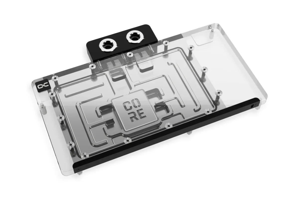 Фото Водяной блок Alphacool Core для Zotac Gaming GeForce RTX 5070 Ti/5080 AMP Extreme Infinity Card Cooler с задней панелью №2